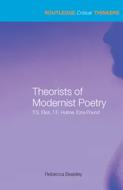 theorists of modernist poetry book cover image