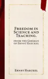 Freedom in Science and Teaching. synopsis, comments