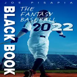 the fantasy baseball black book 2022 book cover image