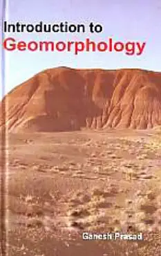introduction to geomorphology book cover image
