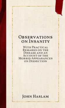 observations on insanity book cover image