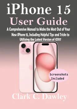 iphone 15 user guide book cover image