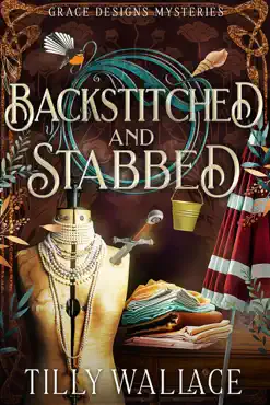 backstitched and stabbed book cover image