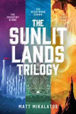 the sunlit lands trilogy book cover image