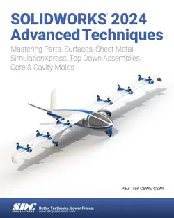 solidworks 2024 advanced techniques book cover image