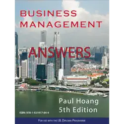 business management text answers book cover image