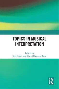 topics in musical interpretation book cover image