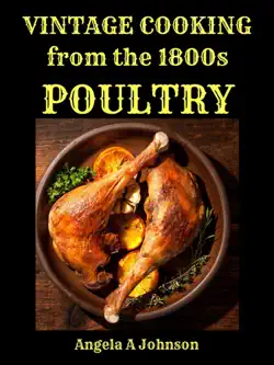 vintage cooking from the 1800s - poultry book cover image