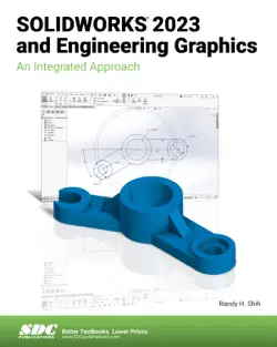 solidworks 2023 and engineering graphics book cover image