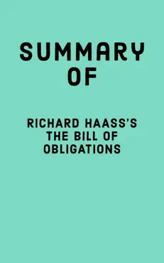 summary of richard haass’s the bill of obligations imagen de la portada del libro