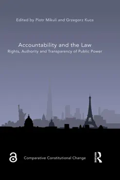 accountability and the law book cover image
