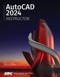 autocad 2024 instructor book cover image