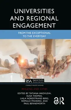 universities and regional engagement book cover image