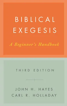 biblical exegesis, third edition book cover image