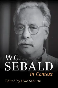 w. g. sebald in context book cover image