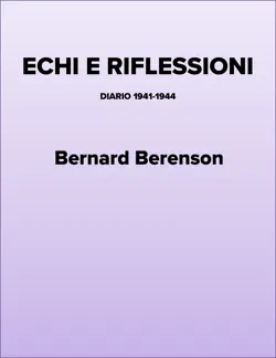 echi e riflessioni book cover image