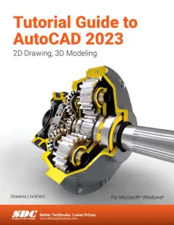 tutorial guide to autocad 2023 book cover image