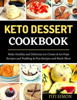 keto dessert cookbook book cover image