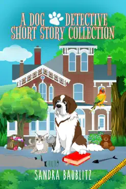 a dog detective short story collection book cover image
