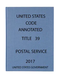 usca. title 39. postal service book cover image