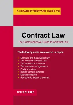 contract law imagen de la portada del libro