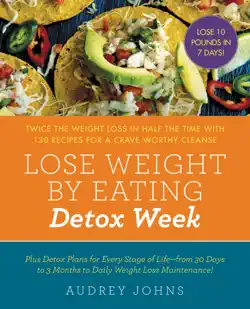lose weight by eating: detox week book cover image