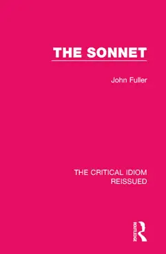 the sonnet book cover image