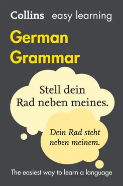 easy learning german grammar book cover image