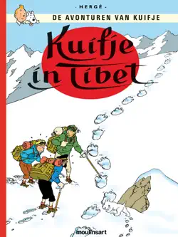 kuifje in tibet book cover image