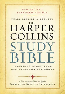 harpercollins study bible book cover image