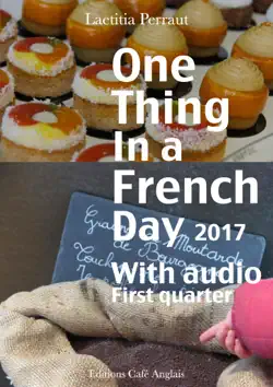 one thing in a french day, first quarter 2017 book cover image