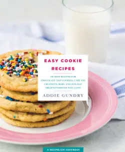 easy cookie recipes book cover image