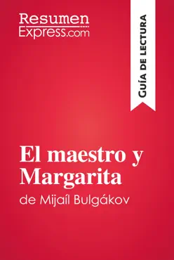 el maestro y margarita de mijaíl bulgákov (guía de lectura) book cover image