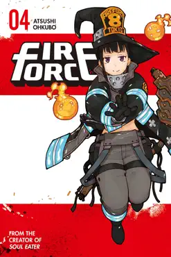 fire force volume 4 book cover image