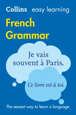 easy learning french grammar book cover image