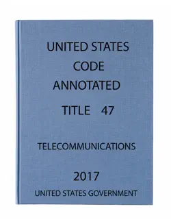 usca. title 47. telecommunications book cover image