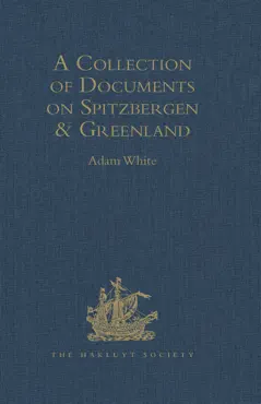 a collection of documents on spitzbergen and greenland book cover image