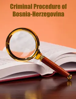 criminal procedure code of bosnia-herezegovina book cover image