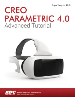 creo parametric 4.0 advanced tutorial book cover image