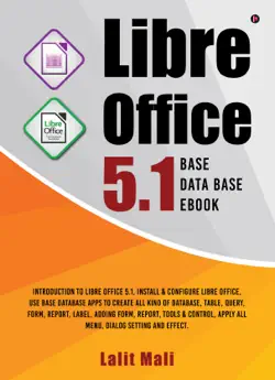 libre office 5.1 base database ebook book cover image