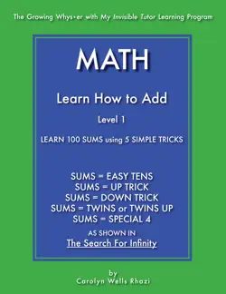 math - learn how to add - level 1 book cover image
