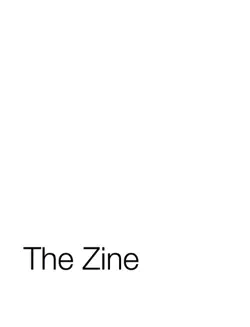 the zine book cover image