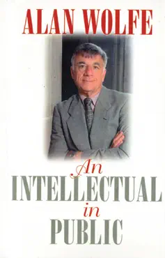 an intellectual in public imagen de la portada del libro