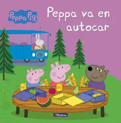 peppa pig. un cuento - peppa va en autocar imagen de la portada del libro