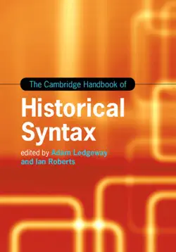 the cambridge handbook of historical syntax book cover image
