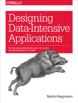 designing data-intensive applications book cover image