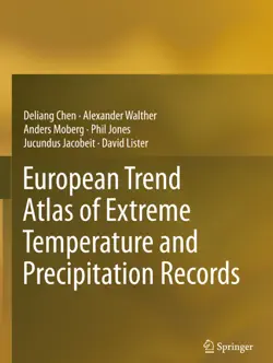 european trend atlas of extreme temperature and precipitation records book cover image