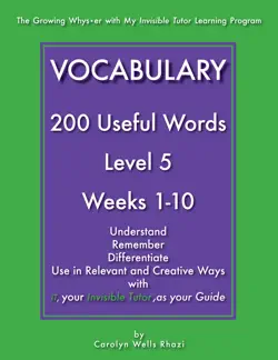 vocabulary 200 useful words - level 5 book cover image