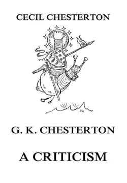 g. k. chesterton - a criticism book cover image
