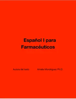feik school of pharmacy university of the incarnate wordespañol para farmacéuticos book cover image
